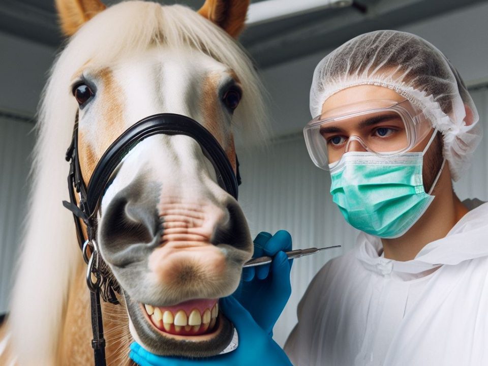 korekta zębó u konia
